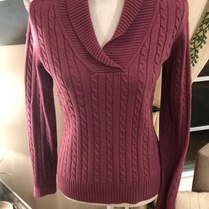 Eddie Bauer Angora blend Burberry colored